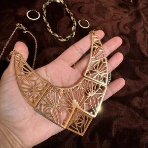 Fashion jewelry 5 necklace 1pair of earrings